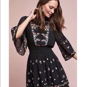 Anthropologie | Maeve Anfisa Embroidered Dress